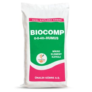 Biocomp 0-0-40+Humus Organomineral Gübre