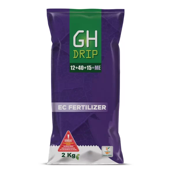 GH Drip 12-40-15+ME EC Fertilizer Yaprak Gübresi