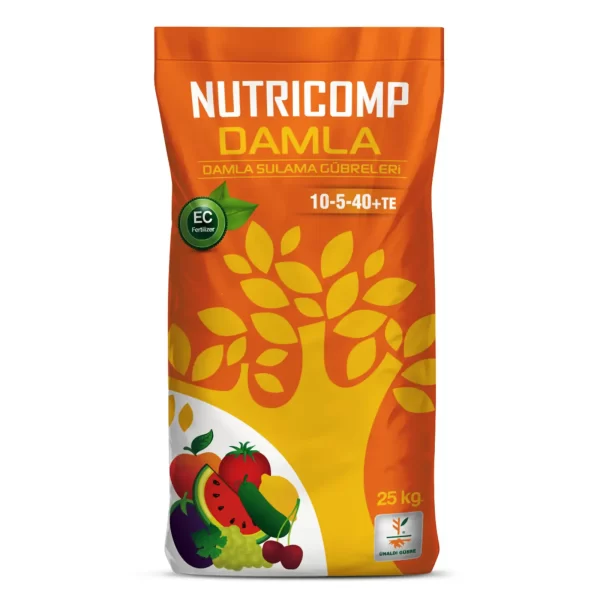 Nutricomp Damla 10-5-40+TE NPK